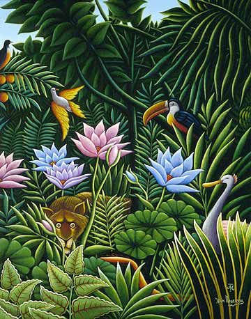 Le Douanier Rousseau - La Jungle