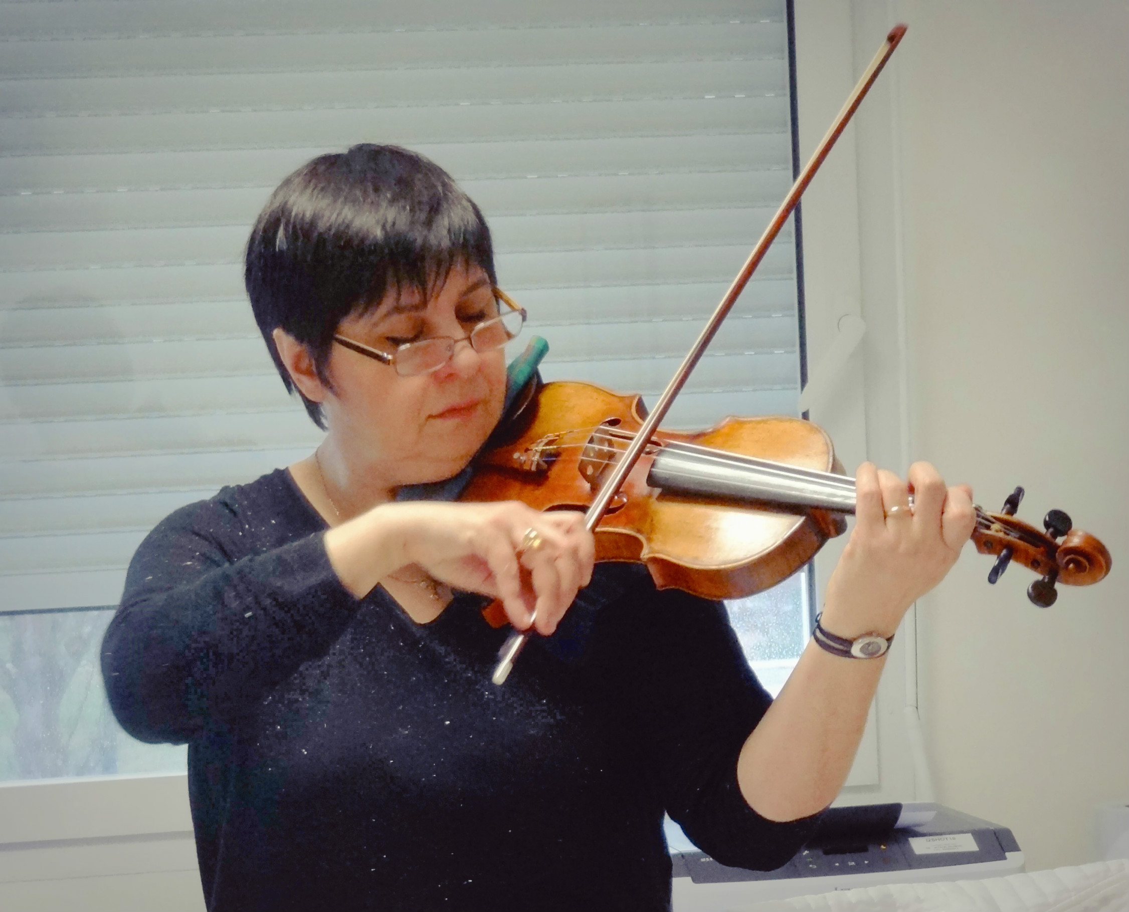 Irma Barbutsa, violoniste de l'ODB