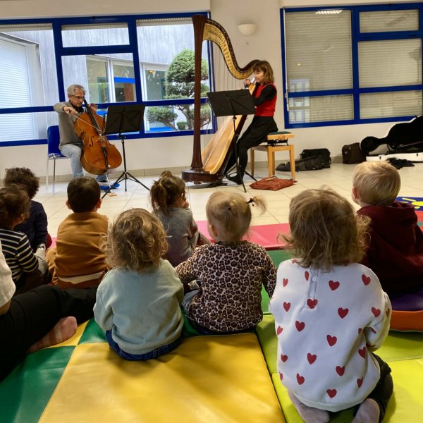 Petites oreilles/Premiers pas © Orchestre Dijon Bourgogne